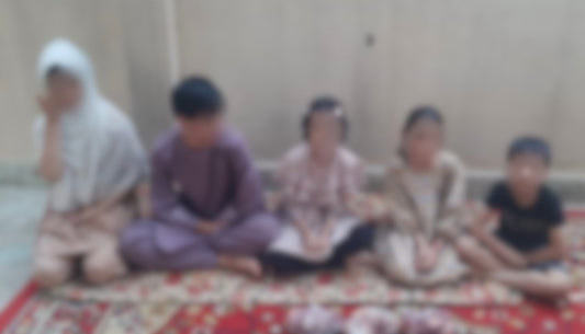 Aid for M, her daughter, sister-in-law and four nieces