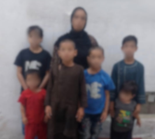 Aid for M and her six children